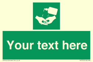 Custom Safe Condition Hand sanitiser